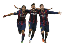 messi neymar suarez