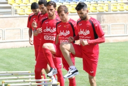 فرشاد احمد زاده-بازیکنان پرسپولیس-پرسپولیس تمرینات پرسپولیس