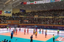 سالن والیبال-مسابقات والیبال-والیبال قهرمانی امیدهای آسیا