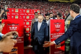 پرسپولیس-وزیر ورزش و جوانان-وزارت ورزش-جشن قهرمانی پرسپولیس