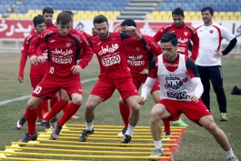 پرسپولیس-تمرین پرسپولیس-بازیکنان پرسپولیس-سروش رفیعی-فرشاد احمد زاده-کمال کامیابی نیا