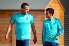 جان تری- ادن هازارد- چلسی- لیگ برتر انگلیس- john terry- eden hazard- chelsea- permier leauge