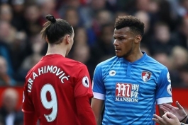 tyrone mings- zlatan Ibrahimovic- Manchester United- تایرون مینگز- بورنموث