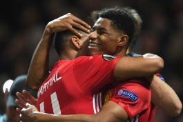 لیگ اروپا-منچستر یونایتد-manchester united- europa league-anthony martial-marcus rashford