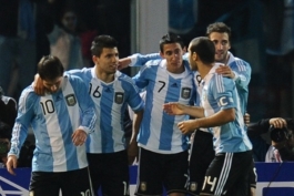 عکس روز: بنر هواداران تیم ملی آرژانتین در جام جهانی