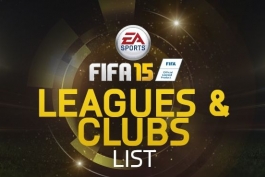 لیست لیگ های حاضر در بازی فیفا 15 منتشر شد