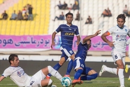 گسترش فولاد 0 - 0 استقلال خوزستان ؛ مساوی به نفع مدعیان