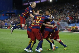 بارسلونا 2-0 سویا؛ تاج گذاری کاتالان ها در مادرید با دبل در این فصل فوتبال اسپانیا