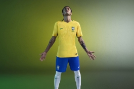 رونمایی از پیراهن تیم ملی برزیل برای سال 2016