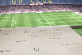 ترکیب رسمی - بارسلونا - سلتاویگو