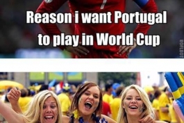 برای چی میخوام پرتغال و سوئد تو جام جهانی باشن...