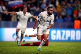 رئال مادرید - Real Madrid - کهکشانی ها - Galacticos - لوس بلانکوس - Los Blancos - Dani Carvajal-  Sevilla - سویا - سوپرکاپ اروپا 2016