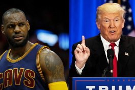 Lebron James - Donald Trump - POTUS - رئیس جمهور ایالات متحده آمریکا  - US President - NBA - کلیولند کاوالیرز - Cavs - Cleveland Cavaliers