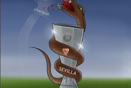 حلقه مرگبار سویا به دور جام یورو لیگ (کاریکاتور) 