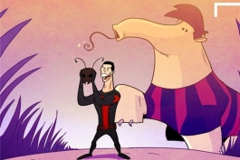 رونالدو در نقش مرد مورچه ای+کاریکاتور