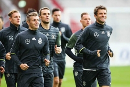 گزارش تصویری؛ تمرین امروز تیم ملی آلمان برای دیدار برابر جمهوری چک