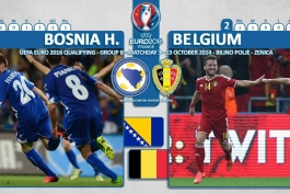 پیش بازی: بوسنی هرزگوین - بلژیک؛ ژکو و یارانش در رویای کسب اولین پیروزی برابر بلژیک مهارنشدنی