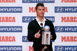 کریستیانو رونالدو به عنوان بهترین بازیکن فصل پیش لالیگا انتخاب شد