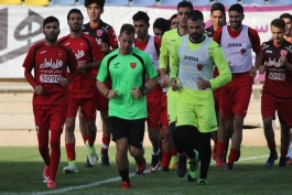 تمرین نوبت عصر پرسپولیس، پر فشار برگزار شد