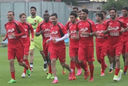 گزارش تمرین پرسپولیس