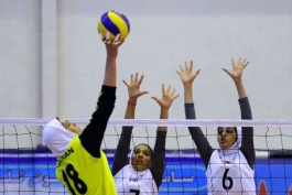 تیم ملی والیبال بانوان ایران برابر کره شمالی به پیروزی رسید