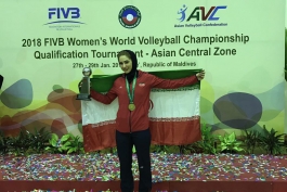 زینب گیوه-تیم ملی والیبال ایران-فدراسیون والیبال-ورزش بانوان