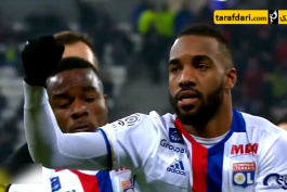 گل های لاکازت-لیون-فرانسه-گل های الکساندر لاکازت در لیون-Alexandre Lacazette