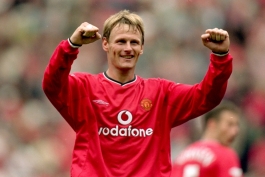 منچستریونایتد -  Manchester United - Teddy Sheringham Manchester United