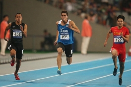 ملی پوش دوی سرعت-سریع ترین دونده ایران-مسابقات دوومیدانی بازی های کشورهای اسلامی