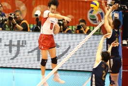 واليبال انتخابي المپيك ريو ٢٠١٦؛ پیروزی تیم والیبال چین برابر ژاپن