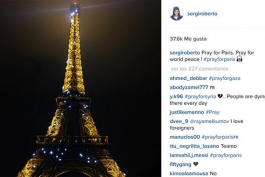 سرجی روبرتو در جریان حمله تروریستی بی رحمانه، در پاریس بوده است
