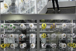 توپهای هتریک در موزه رونالدو