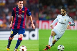 ایسکو و لیونل مسی بهترین بازیکنان ماه فوریه فوتبال اسپانیا از نگاه طرفداری 