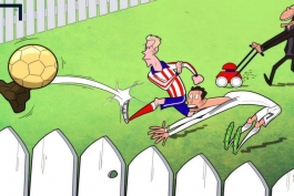 کاریکاتور روز: فرناندو تورس، بهترین بازیکن کارزار سانتیاگو برنابئو