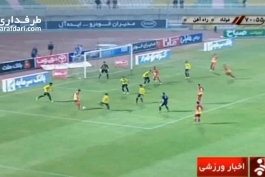 گل های بازی فولاد 2-0 راه آهن