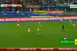 خلاصه بازی اتریش 1-1 سوئد