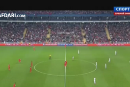 گل‌های بازی ترکیه 1-2 جمهوری چک