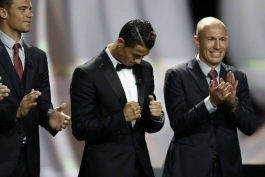 لحظه به لحظه از موناکو؛ کریستیانو رونالدو به عنوان بازیکن سال اروپا انتخاب شد