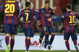 بارتومئو: بارسلونا بهترین خط حمله دنیا را دارد