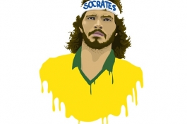 سوکراتس ، یکی از بهترین بازیکن های تاریخ برزیل 