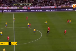 خلاصه بازی سوئد 3-1 ایران