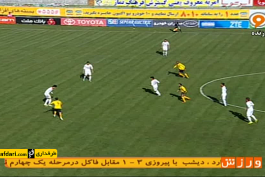 خلاصه بازی سپاهان اصفهان 1-0 پدیده مشهد