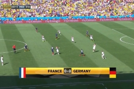 خلاصه HD  بازی آلمان 1 - 0 فرانسه