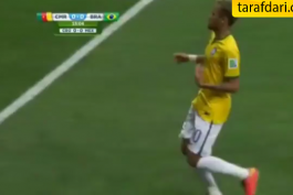 ویدیو؛ درگیری کوتاه بازیکن کامرون با نیمار در جریان دیدار برزیل - کامرون