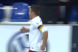 ویدیو؛  شادی پس از گل با فن کشتی کج در لیگ دسته دوم آلمان