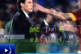ویدیو؛ عکس العمل رودی گارسیا پس از اطلاع از شکست یوونتوس در پایان بازی تیمش برابر چزنا
