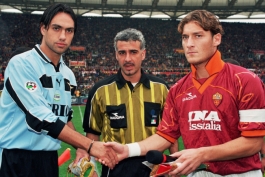 Nesta - totti - Roma - Lazio