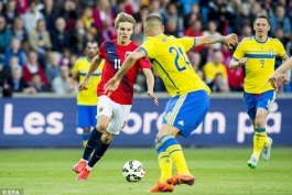 نروژ 0-0 سوئد؛ توقف زلاتان و سوئد توسط اودگار و یارانش در نروژ