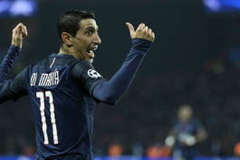 Angel Di maria - paris saint german - هافبک آرژانتینی پاری سن ژرمن