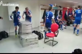 ویدیو؛ خوشحالی بازیکنان جزایر فارو پس از پیروزی در برابر یونان